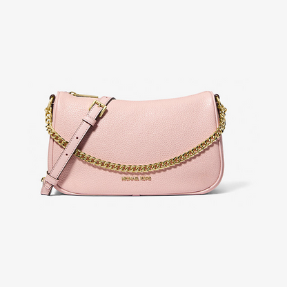 Carmela Medium Pebbled Leather Convertible Crossbody Bag
