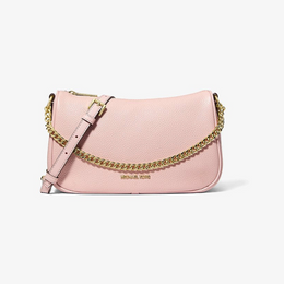 Carmela Medium Pebbled Leather Convertible Crossbody Bag