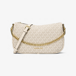 Carmela Medium Signature Logo Convertible Crossbody Bag