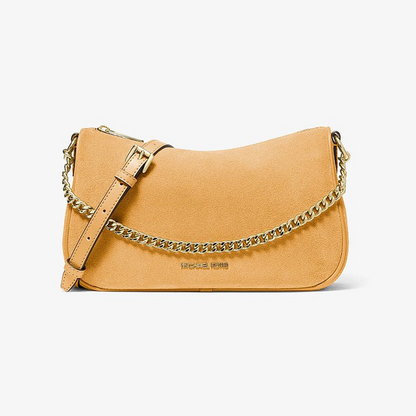 Carmela Medium Suede Convertible Crossbody Bag