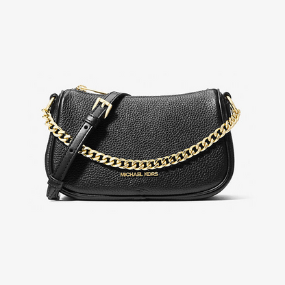 Carmela Small Pebbled Leather Convertible Crossbody Bag