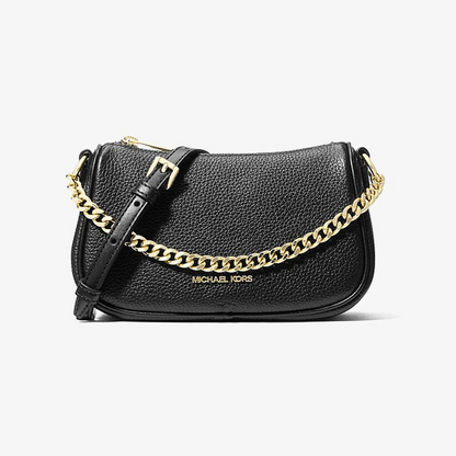 Carmela Small Pebbled Leather Convertible Crossbody Bag