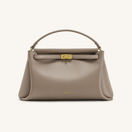 Carmen Top Handle Bag - Apricot