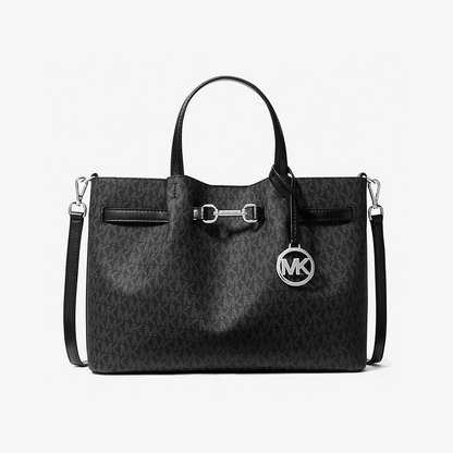 Carson Medium Signature Logo Satchel