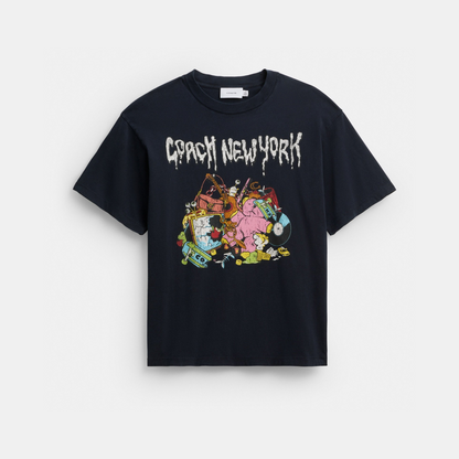 Cartoons Relaxed T-Shirt In Organic Cotton