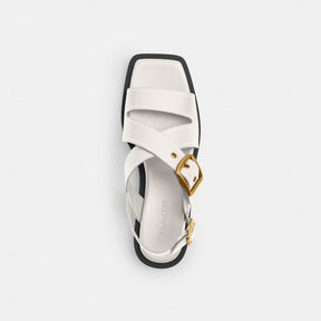 Archival Buckle Flat Sandal