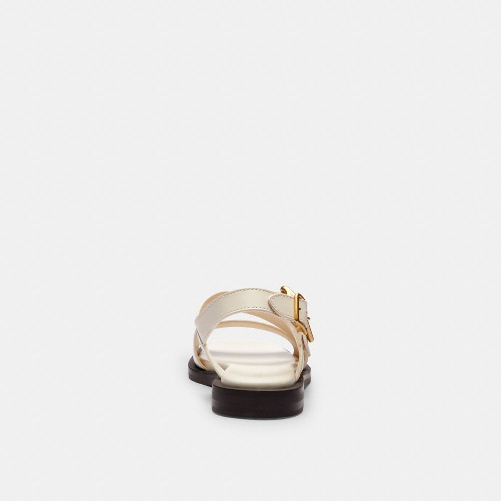 Archival Buckle Flat Sandal