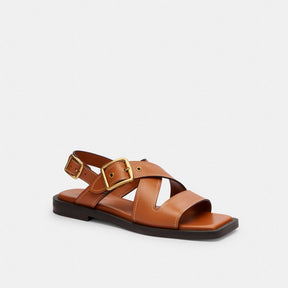 Archival Buckle Flat Sandal