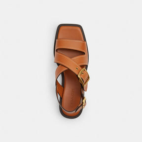 Archival Buckle Flat Sandal