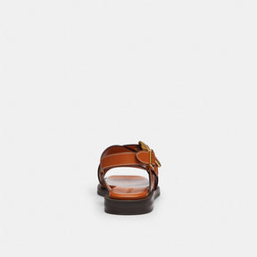 Archival Buckle Flat Sandal