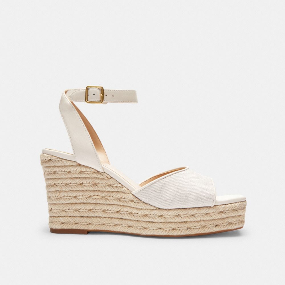 Espadrille Wedge In Signature Jacquard