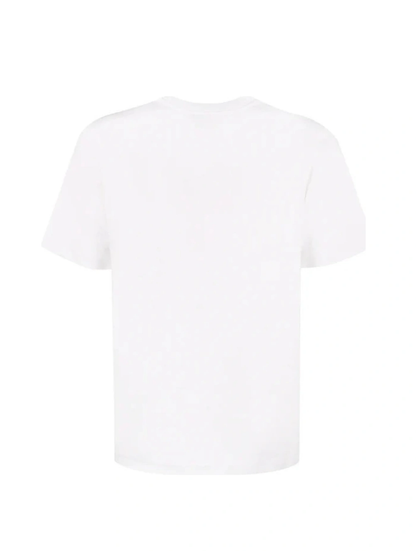 Casablanca Statue En Marbe Design White T Shirt