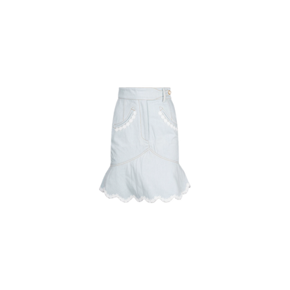 Casablanca Denim Skirt