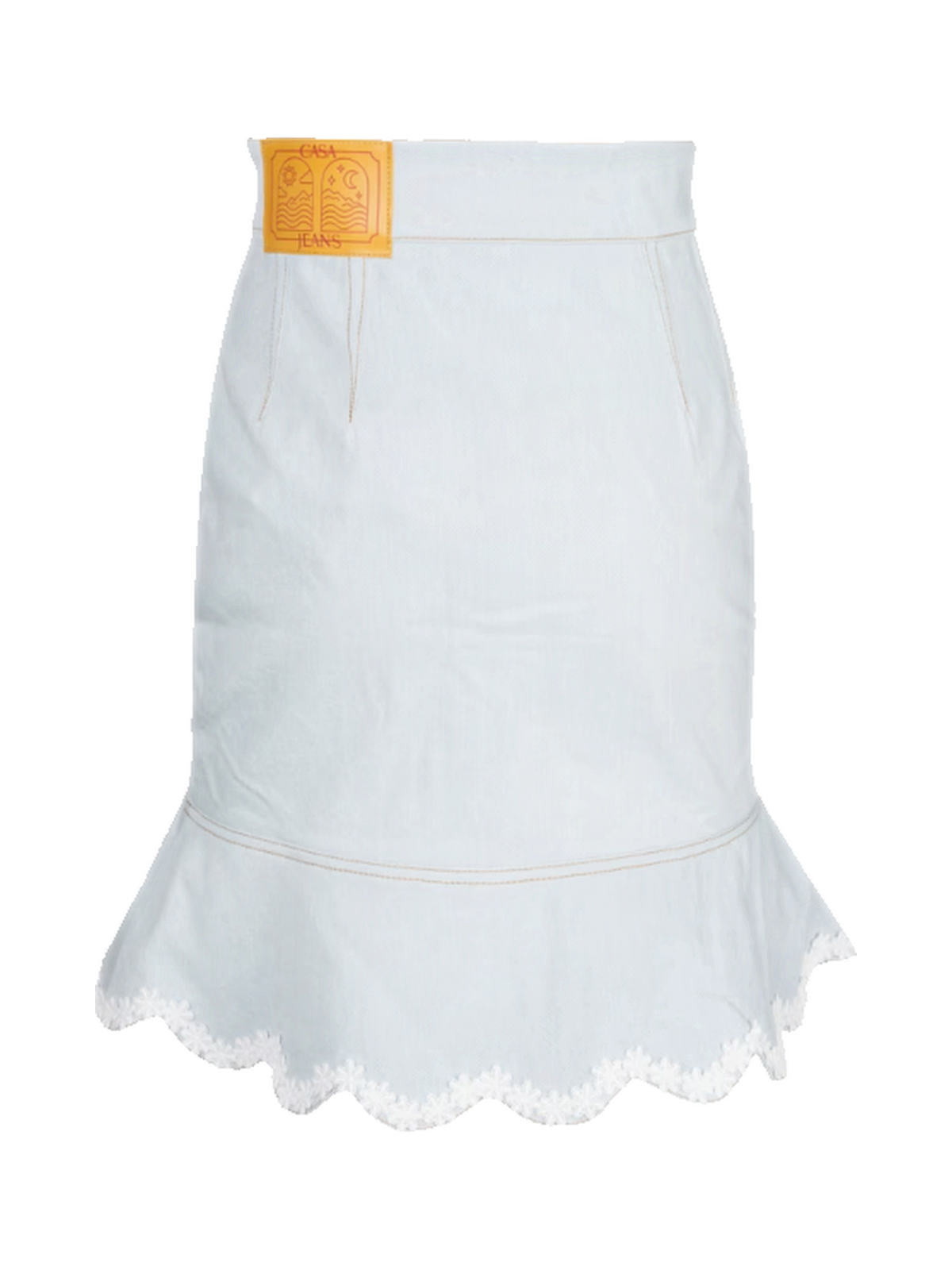 Casablanca Denim Skirt