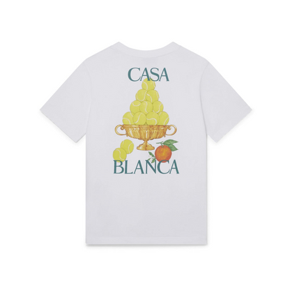 Casablanca Le Triomphe De Tennis T-Shirt White