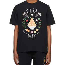 Casablanca Exclusive Black 'Casa Way' T-Shirt