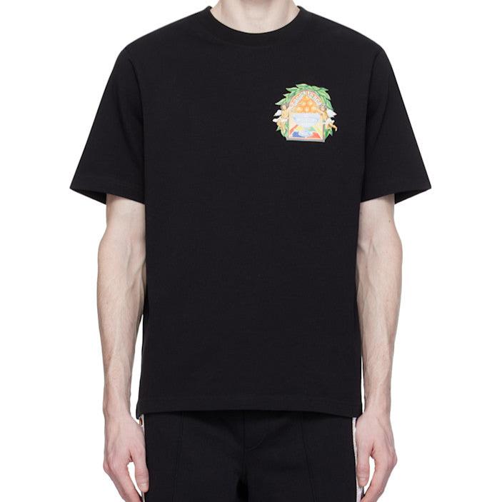 CASABLANCA Casablanca SSENSE Exclusive Black Triomphe D'Orange T-Shirt - T-Shirts | Shop From The Mirage