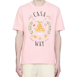 Casablanca Exclusive Pink 'Casa Way' T-Shirt