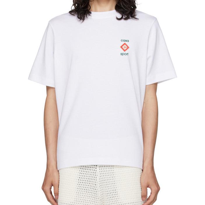 CASABLANCA Casablanca White Casa Sport 3D T-Shirt - Size: XL T-Shirts | Shop From The Mirage