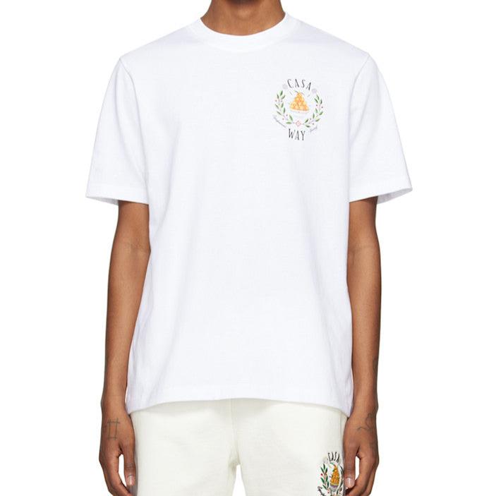 CASABLANCA Casablanca White 'Casa Way' T-Shirt - Size: XS T-Shirts | Shop From The Mirage