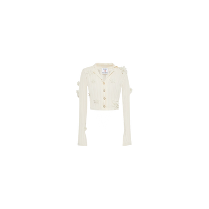 Casablanca White Cotton Shirt Stylish Design