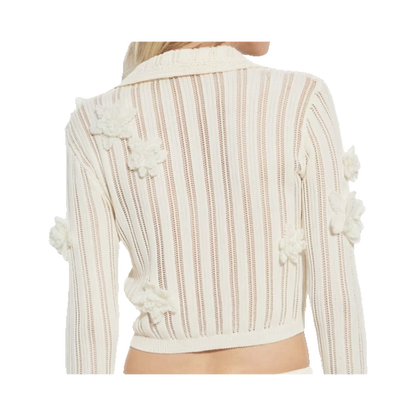 Casablanca White Cotton Shirt Stylish Design