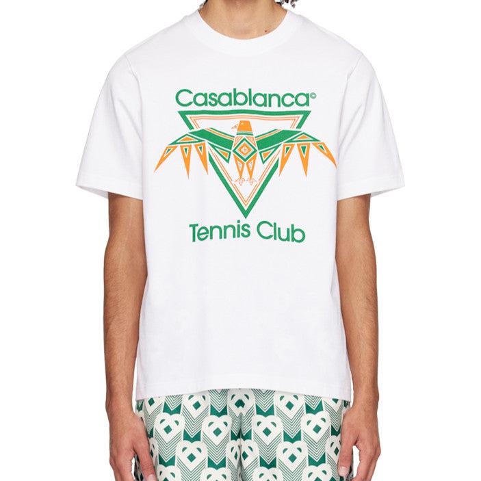 CASABLANCA CASABLANCA White Playful Eagle T-Shirt - Size: XL T-Shirts | Shop From The Mirage