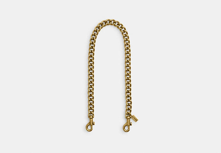 Short Chunky Curb Chain Strap
