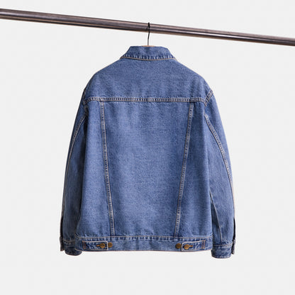 Restored Oversized Signature Denim Jacket