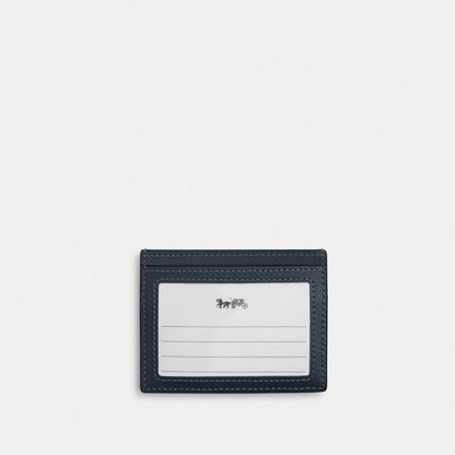 Slim Id Card Case In Loved Leather