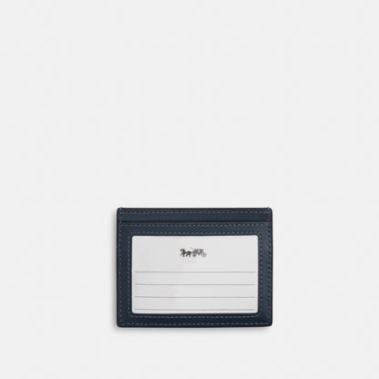 Slim Id Card Case In Signature Camo Print