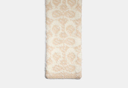 Restored Signature Cashmere Scarf
