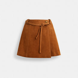 Suede Skirt