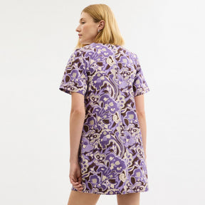 Canvas T Shirt Dress In Regenerative Cotton