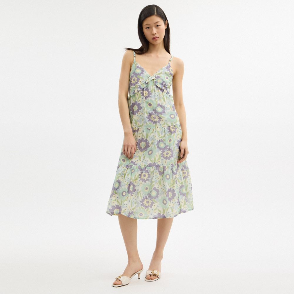 Cotton Voile Maxi Dress