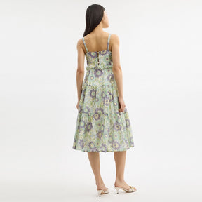 Cotton Voile Maxi Dress