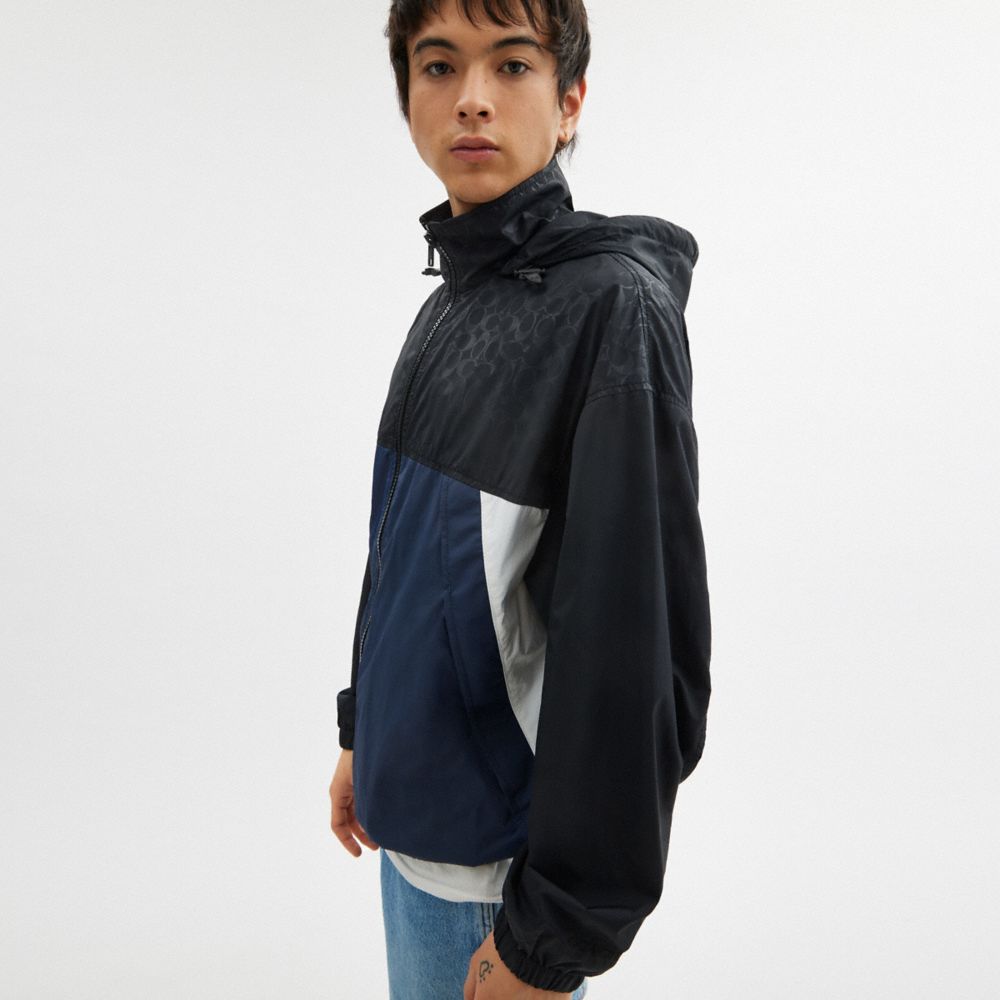 Colorblock Windbreaker