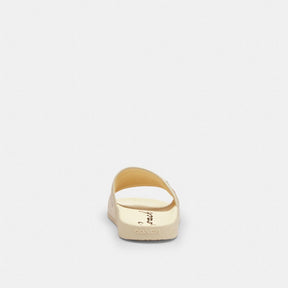 Udele Sport Slide With Sketch Print