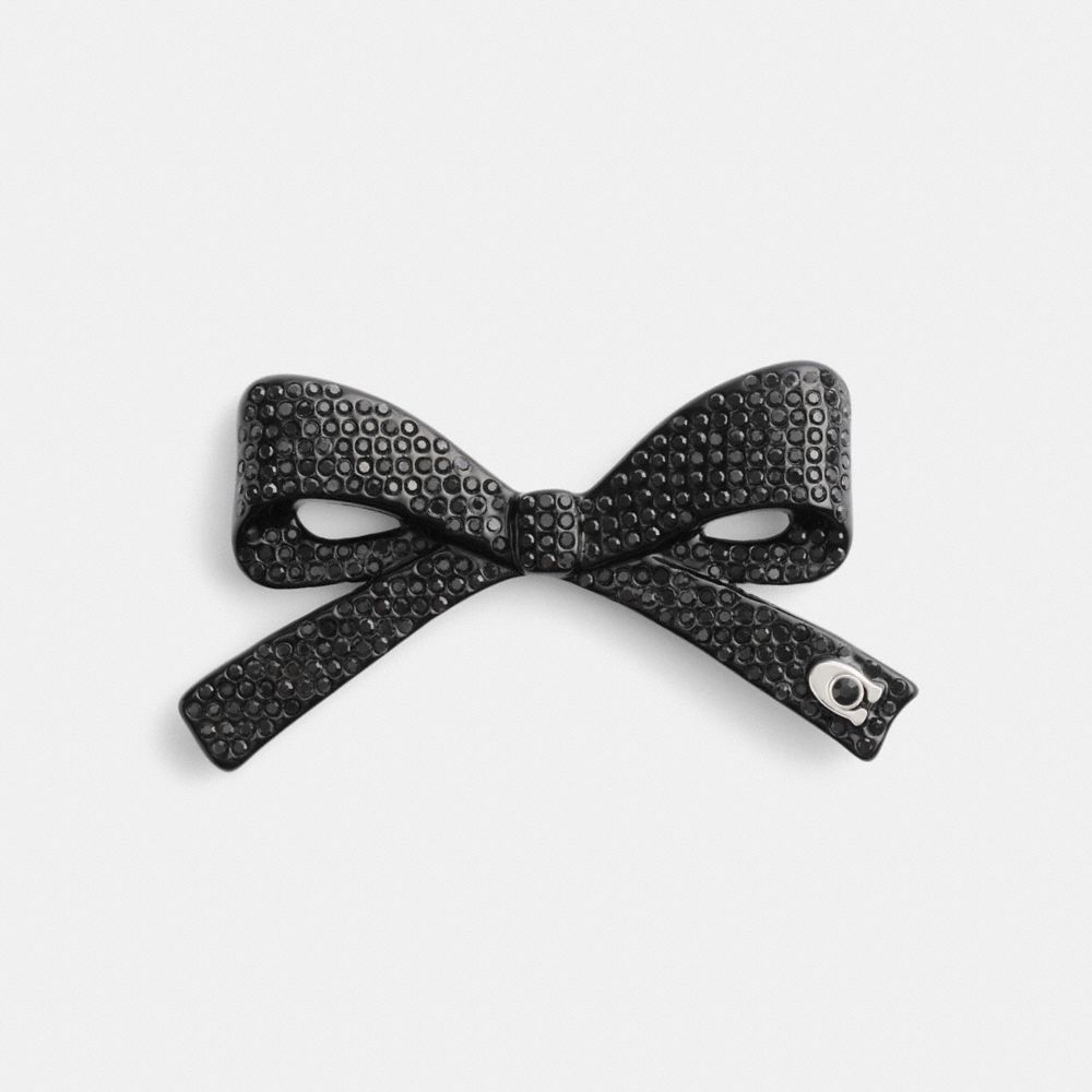 Pavé Bow Barrette