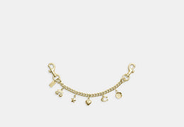 Gold Swagger Chain With Charms