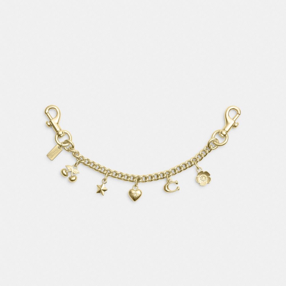 Gold Swagger Chain With Charms