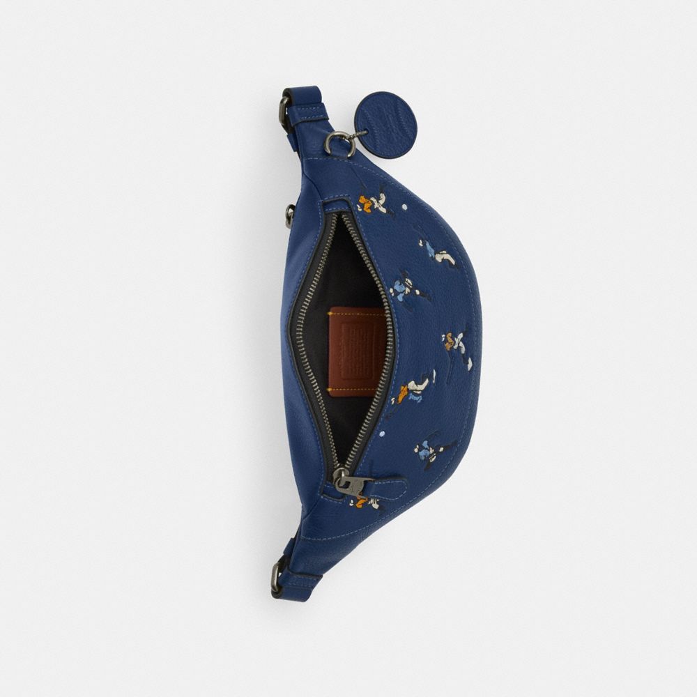 Warren Mini Belt Bag With Baseball Print