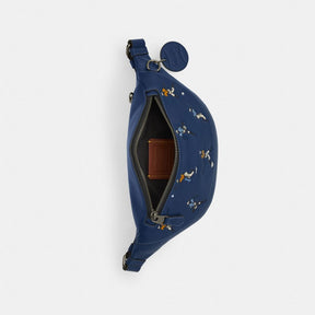 Warren Mini Belt Bag With Baseball Print