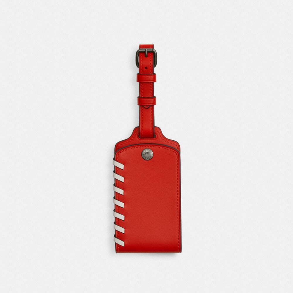 Luggage Tag With Whipstitch