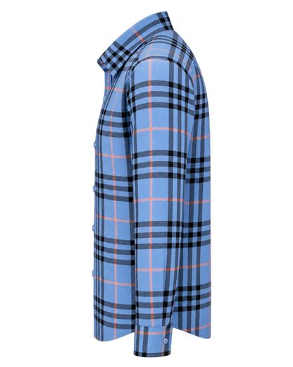 Caxbridge Check-Patterned Regular-Fit Cotton-Poplin Shirt