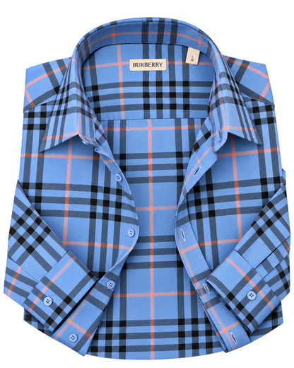 Caxbridge Check-Patterned Regular-Fit Cotton-Poplin Shirt