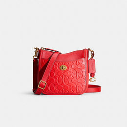 Restored Chaise Crossbody 19 In Signature Leather