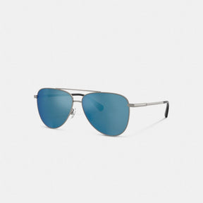 C Hardware Metal Pilot Sunglasses