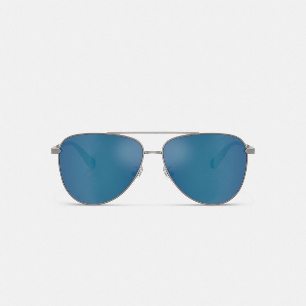 C Hardware Metal Pilot Sunglasses