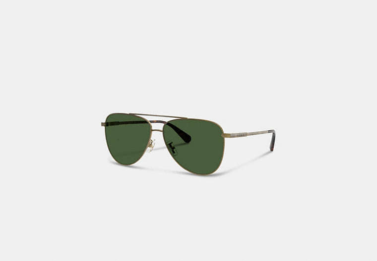 C Hardware Metal Pilot Sunglasses